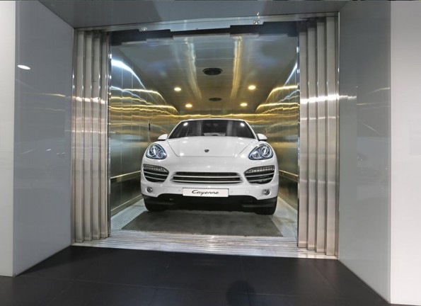 Elevator for cars